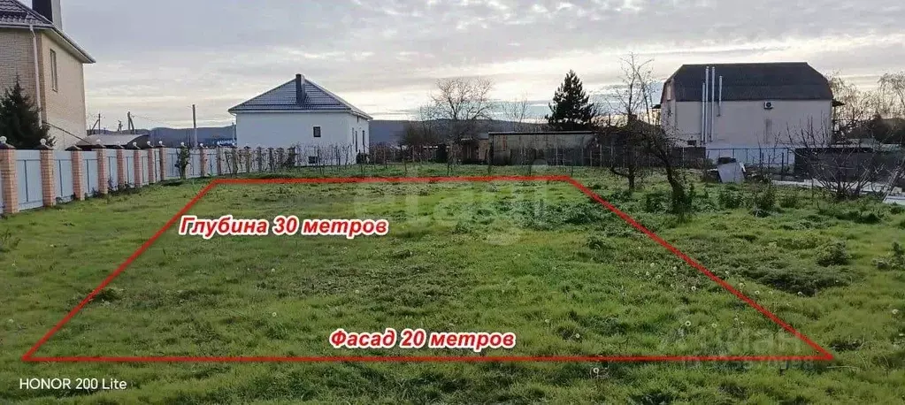 Участок в Краснодарский край, Анапа муниципальный округ, Гостагаевская ... - Фото 1