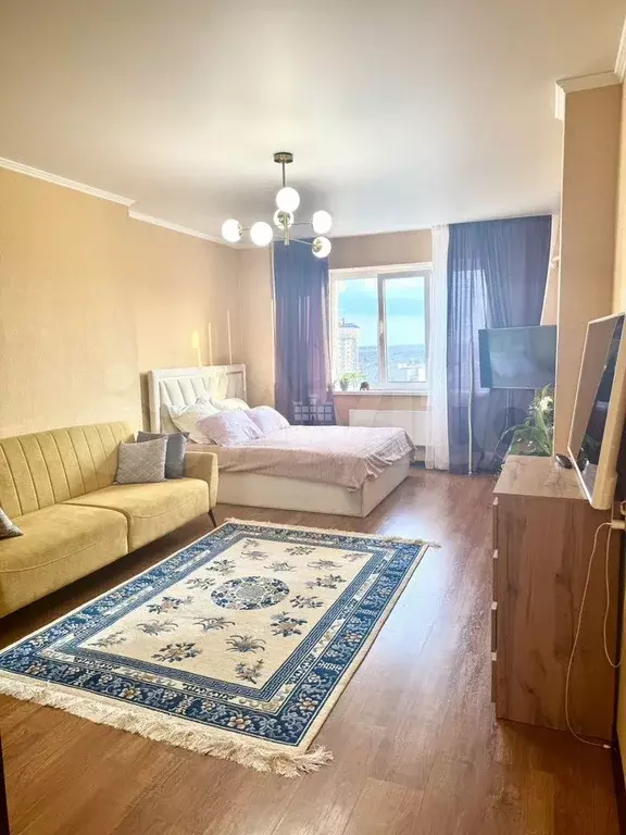 1-к. квартира, 50 м, 14/17 эт. - Фото 0