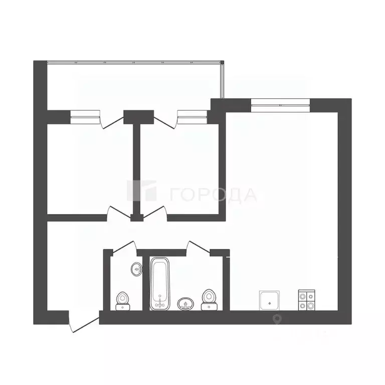 3-к кв. Алтайский край, Барнаул тракт Змеиногорский, 71Ак2 (150.0 м) - Фото 1