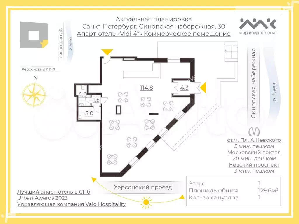 Помещение в апарт-отеле Vidi - Фото 0