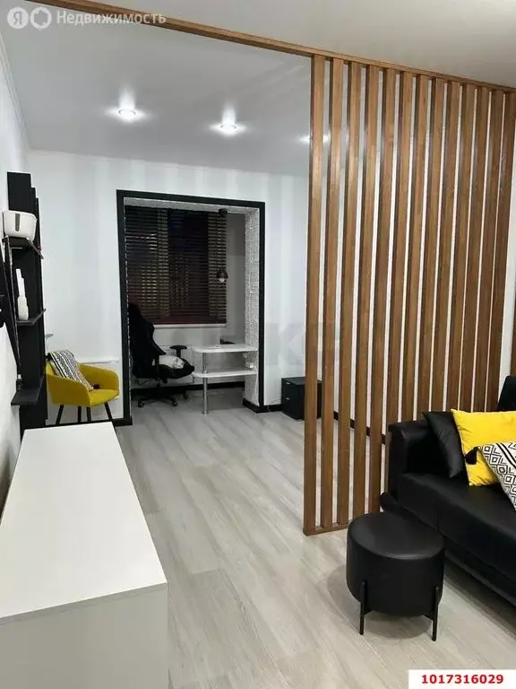 1-комнатная квартира: аул Новая Адыгея, Бжегокайская улица, 31/2к4 ... - Фото 1
