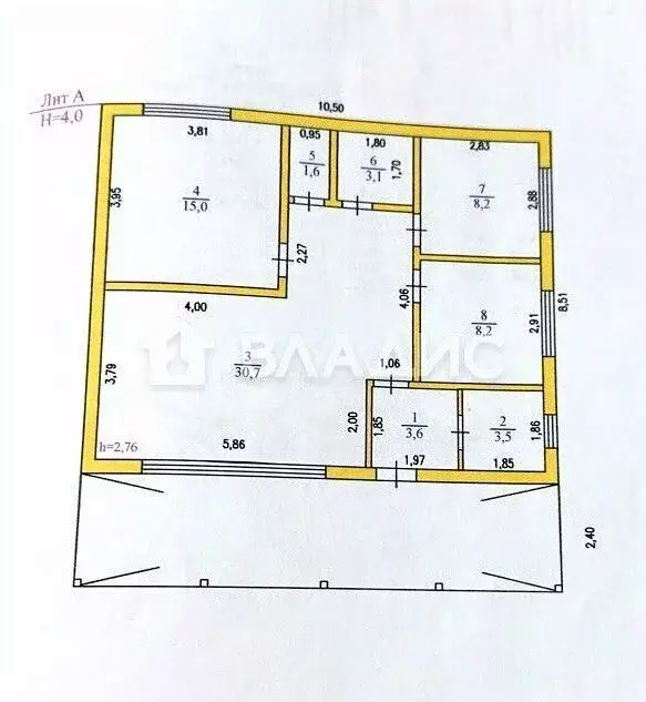 Дом в Пензенская область, с. Бессоновка ул. Звездная, 40 (107 м) - Фото 2