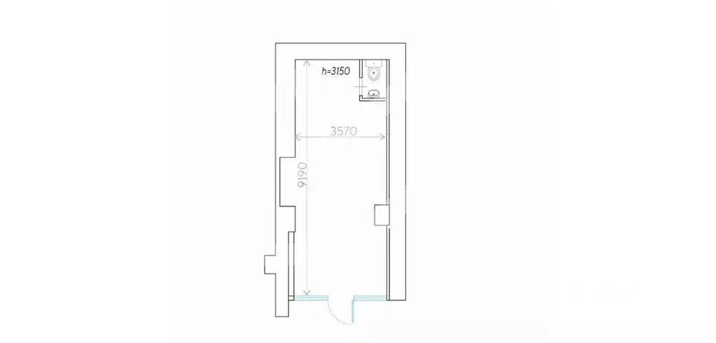 Торговая площадь в Москва Денежный пер., 30 (35 м) - Фото 1