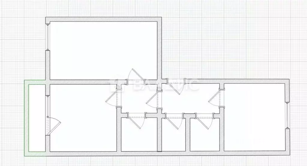3-к кв. Пензенская область, Пенза ул. Шмидта, 3 (70.0 м) - Фото 2