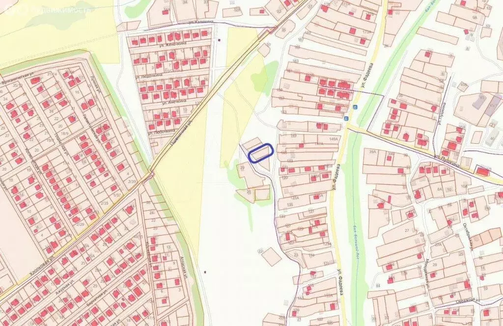 Участок в хутор Большой Лог, улица Калинина, 29 (5 м) - Фото 0