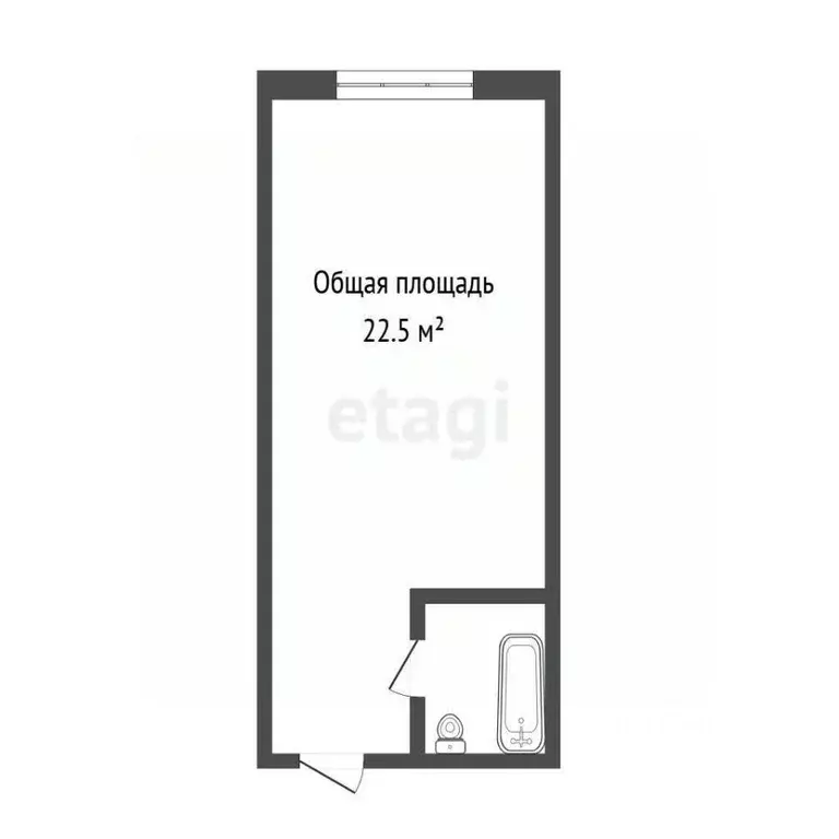 1-к кв. Кемеровская область, Кемерово ул. Мичурина, 61 (22.5 м) - Фото 1