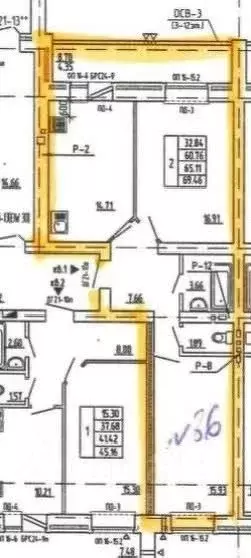 2-к кв. Марий Эл, Йошкар-Ола ул. Рябинина, 35 (69.0 м) - Фото 2