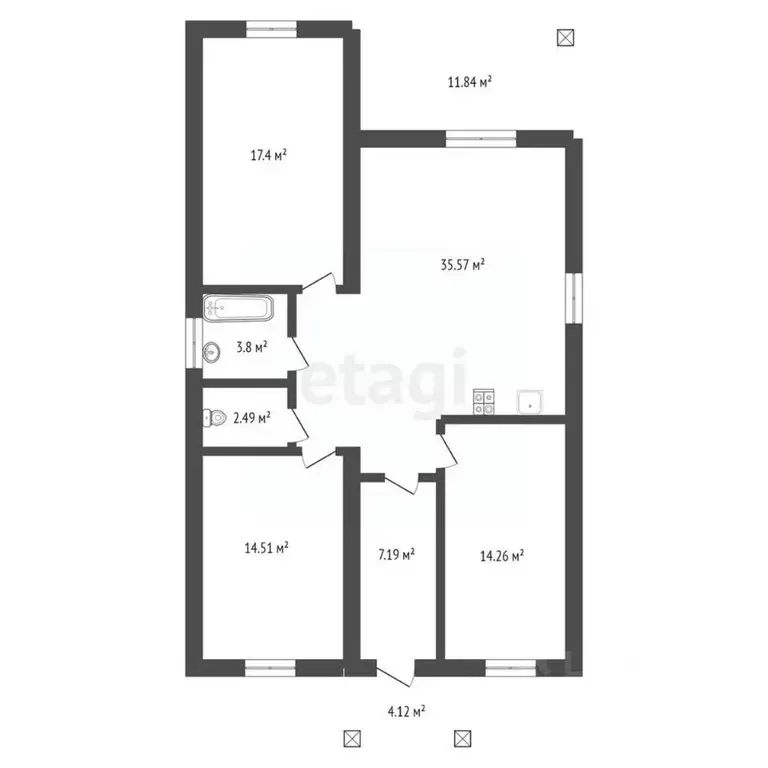 Дом в Воронежская область, Рамонский район, Новоживотинновское с/пос, ... - Фото 2