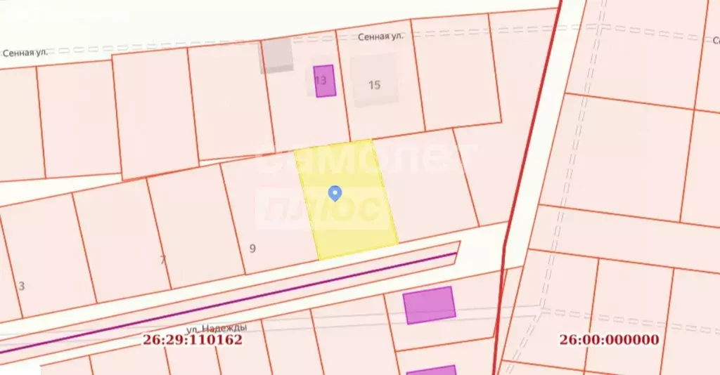 Участок в Ессентукская, улица Надежды (6 м) - Фото 1