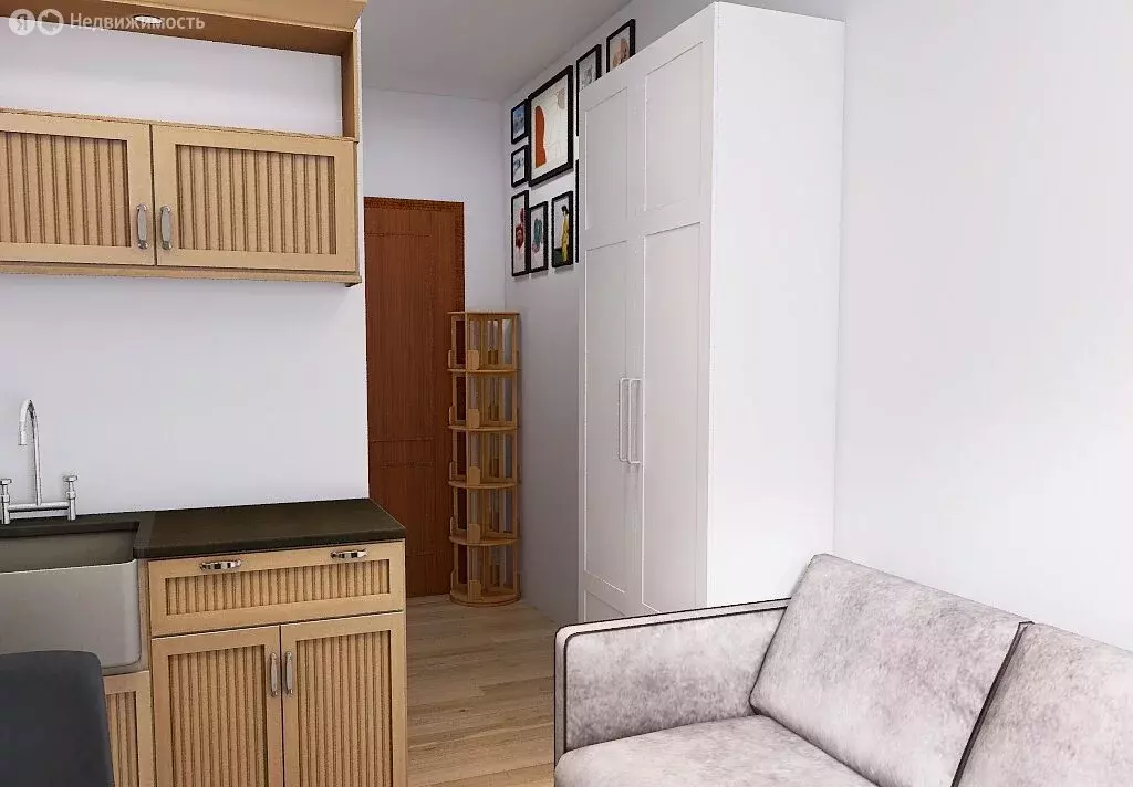 Квартира-студия: Сочи, Виноградная улица, 22/1 (13.4 м) - Фото 0