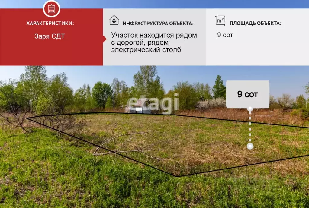 Участок в Хабаровский край, Хабаровский район, Тополевское с/пос, с. ... - Фото 1