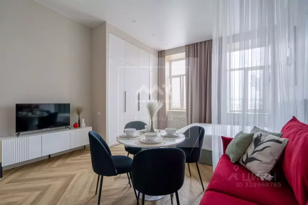 Студия Санкт-Петербург наб. Реки Фонтанки, 129 (37.0 м) - Фото 0