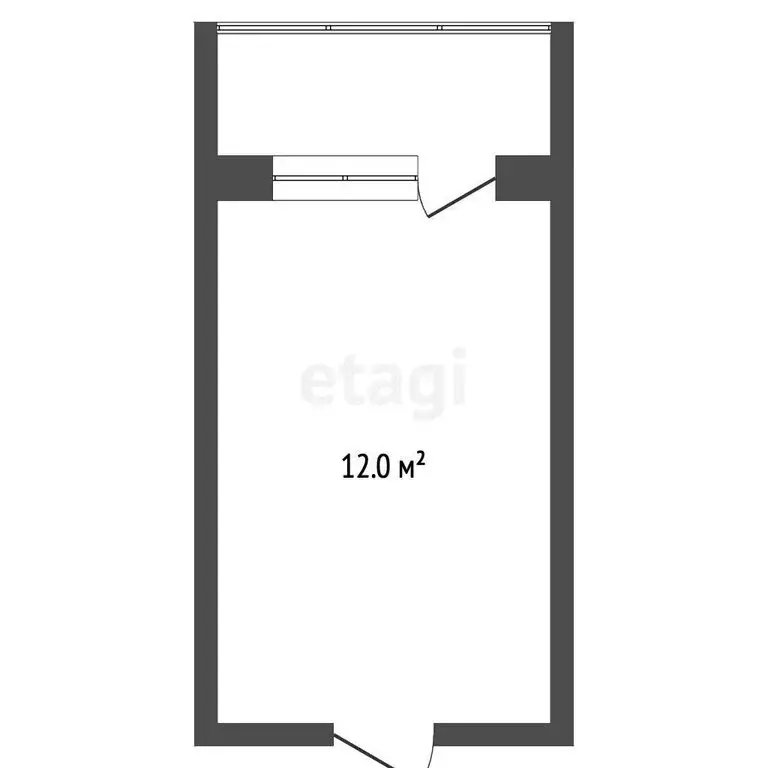 1к в 4-комнатной квартире (12 м) - Фото 1