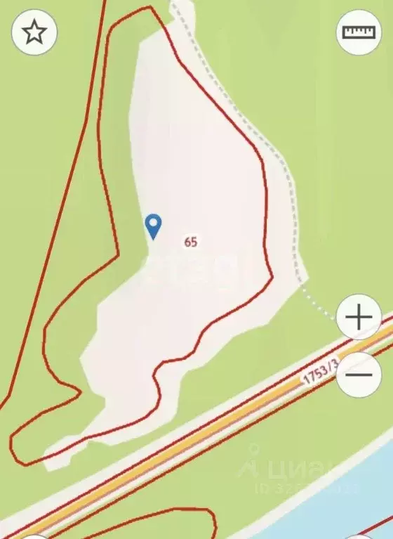 Участок в Ленинградская область, Волховский район, Вындиноостровское ... - Фото 1