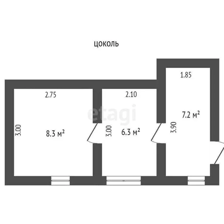 Дом в Туапсе, Сочинская улица (72.7 м) - Фото 1