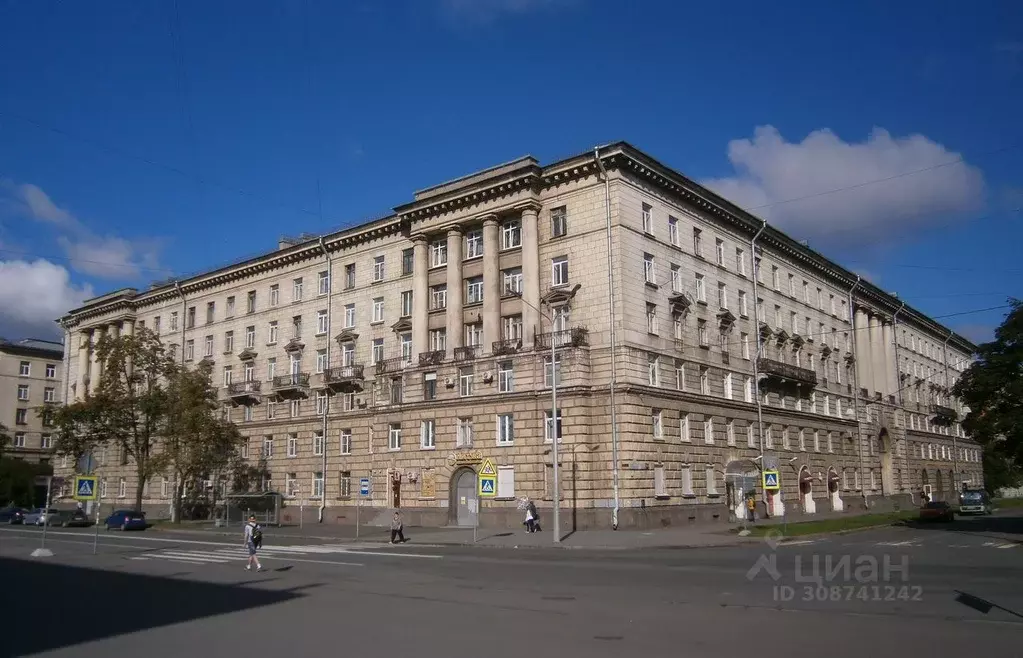 1-к кв. Санкт-Петербург ул. Маринеско, 9 (48.6 м) - Фото 0