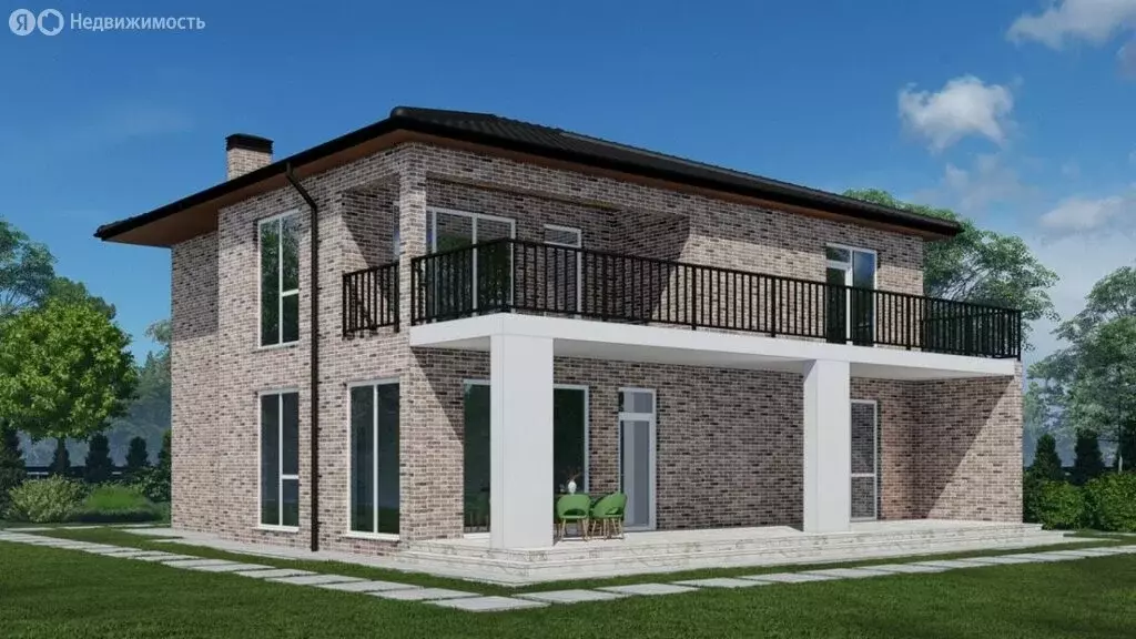 Дом в деревня Брёхово, микрорайон Большое Брёхово (294 м) - Фото 1