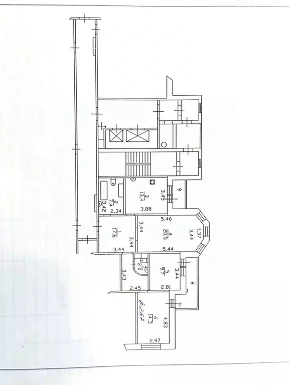3-к кв. Владимирская область, Ковров ул. Строителей, 15 (90.0 м) - Фото 2