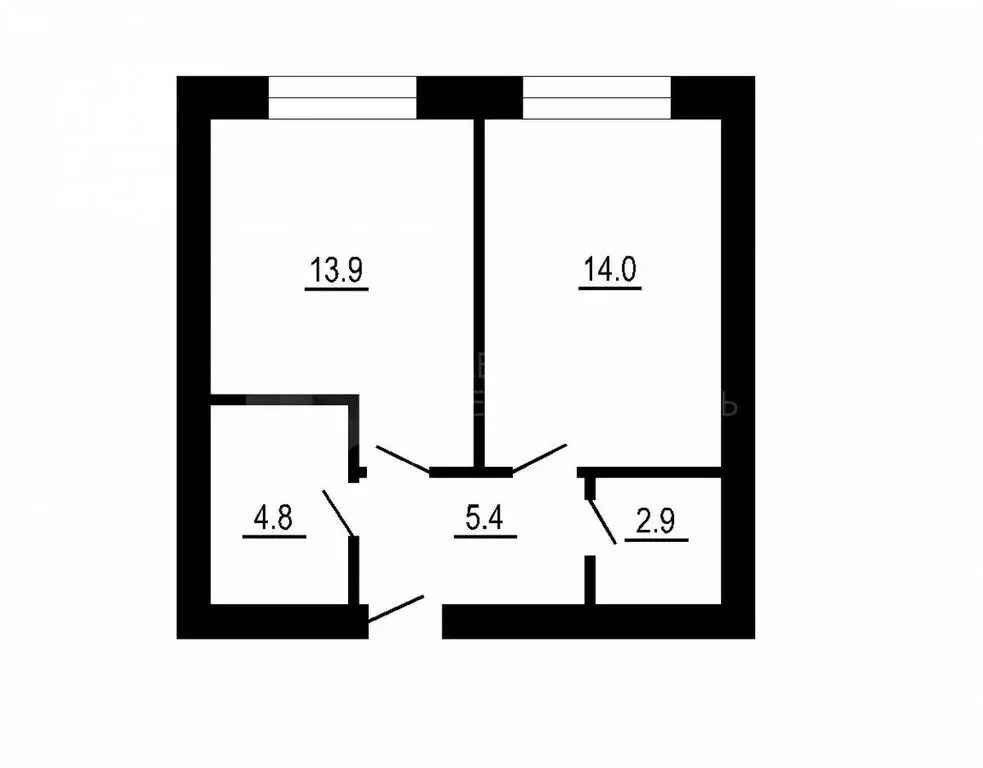 1-комнатная квартира: Тюмень, улица Республики, 204к10 (41 м) - Фото 0