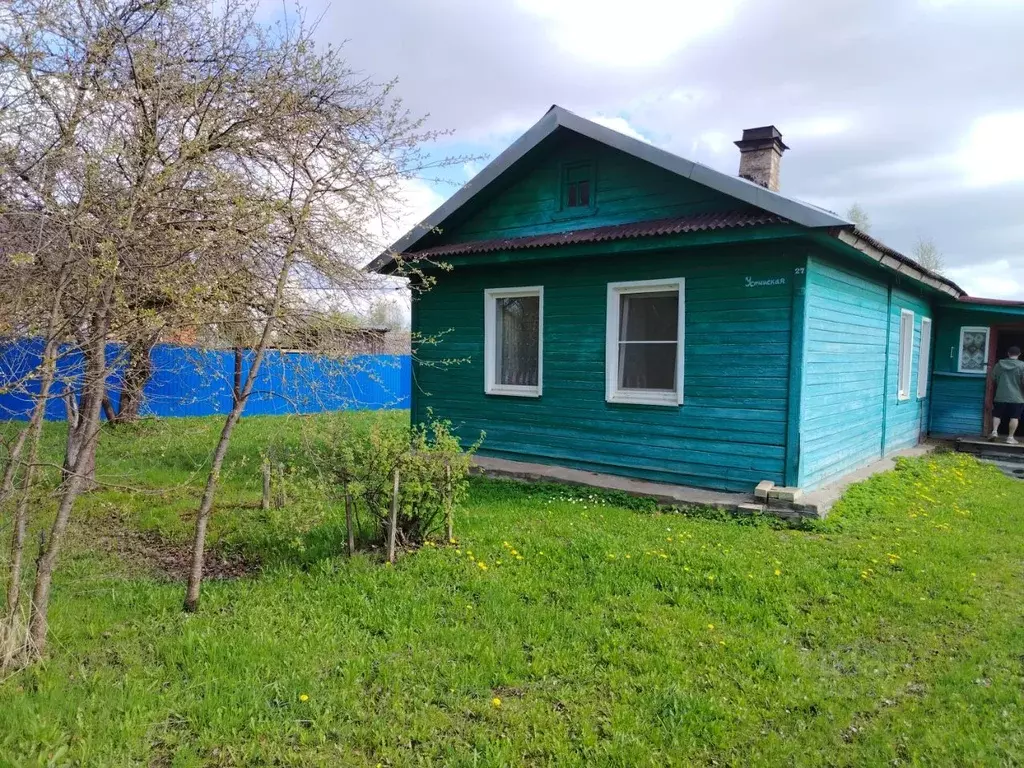 Дом в Новгородская область, Боровичи пос. Полыновка, ул. Устинская, 27 ... - Фото 1