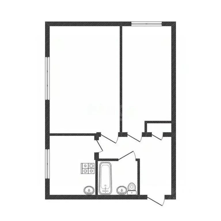 2-к кв. Алтайский край, Бийск ул. Пригородная, 45 (39.1 м) - Фото 2