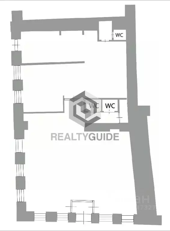 Торговая площадь в Москва ул. Покровка, 21-23/25С1 (156 м) - Фото 1