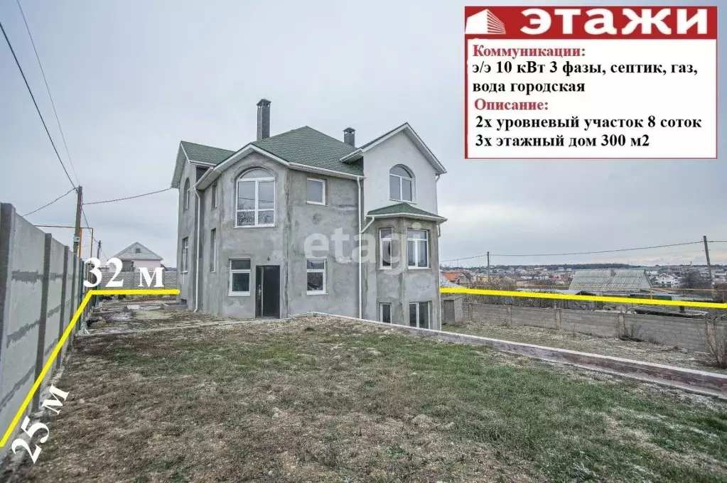 Дом в Севастополь Вещевик СНТ, 76 (300 м) - Фото 0