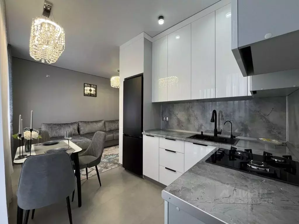 2-к кв. Кабардино-Балкария, Нальчик ул. А.А. Кадырова (50.0 м) - Фото 1