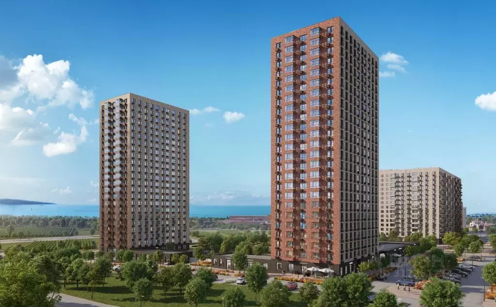 Студия Краснодарский край, Новороссийск Барса жилой комплекс (19.5 м) - Фото 1