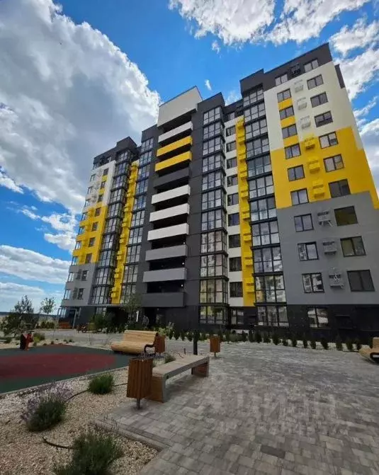 1-к кв. Крым, Симферопольский район, Молодежное пгт ул. Парковая, 9 ... - Фото 1