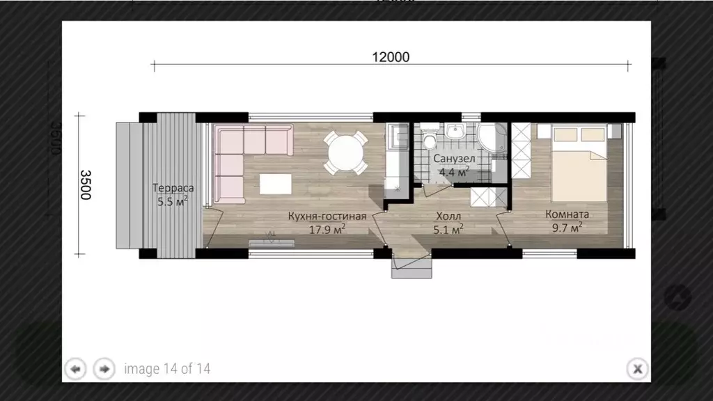 Дом в Тверская область, Калязинский муниципальный округ, д. Доскино  ... - Фото 2
