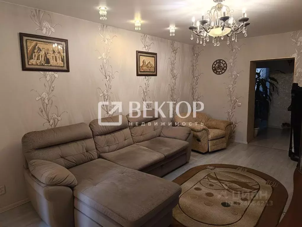 3-к кв. Ярославская область, Ярославль ул. 5-я Яковлевская, 17Б (80.2 ... - Фото 1