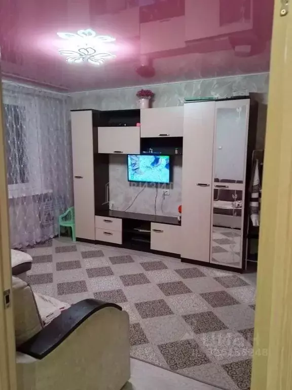 2-к кв. Татарстан, Нижнекамский район, Камские Поляны пгт, 1-й мкр 16 ... - Фото 1