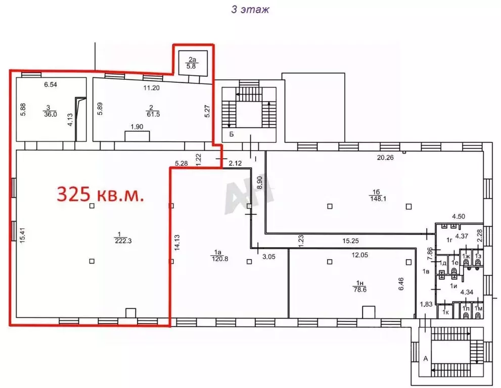 Офис в Москва ул. Сущевский Вал, 31С1 (326 м) - Фото 1