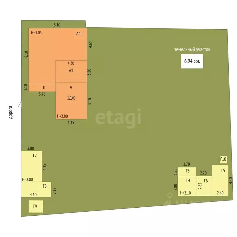 Дом в Кемеровская область, Кемерово Угловая ул. (63 м) - Фото 2