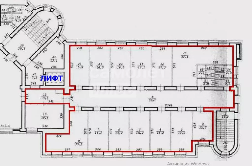 Офис в Новосибирская область, Новосибирск ул. Фрунзе, 80 (310 м) - Фото 1