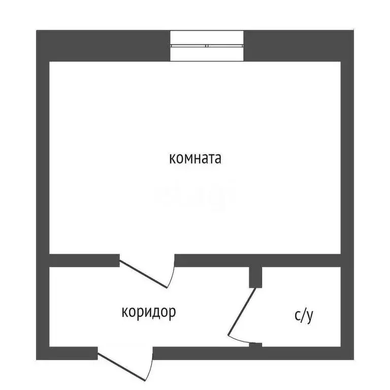 Квартира-студия: Курган, улица Урицкого, 79 (13 м) - Фото 1