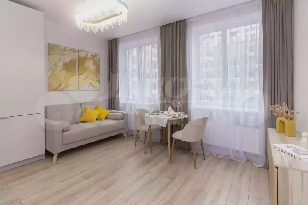 1-к. квартира, 37 м, 2/9 эт. - Фото 1