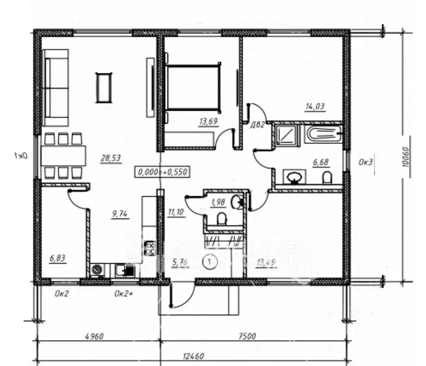 Дом в Челябинская область, Копейск ул. Николая Подлеснова, 2 (127 м) - Фото 1
