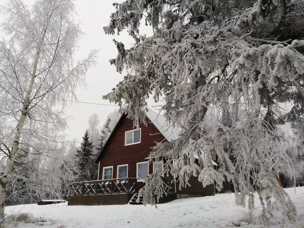 Дом в Карелия, Пряжинский район, Эссойльское с/пос, пос. Сяпся ул. ... - Фото 1