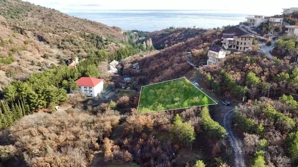 Участок в Крым, Алушта муниципальный округ, пос. Семидворье  (10.0 ... - Фото 0