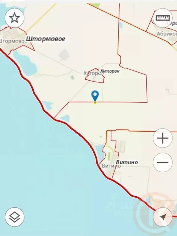 Участок в Крым, Сакский район, Молочненское с/пос, с. Витино  (30.0 ... - Фото 2