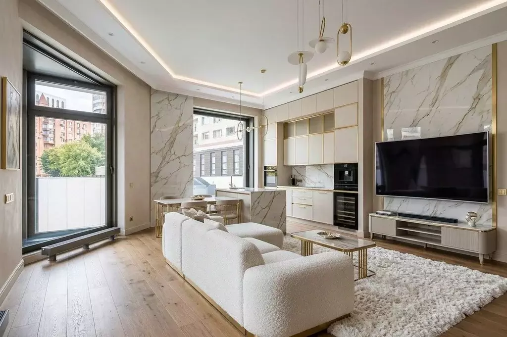 3-к кв. Москва Саввинская наб., 13 (220.0 м) - Фото 1