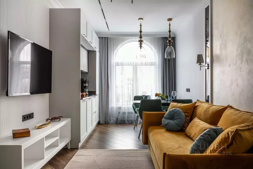 1-к кв. Краснодарский край, Сочи Центральный мкр, ул. Войкова, 35 ... - Фото 1