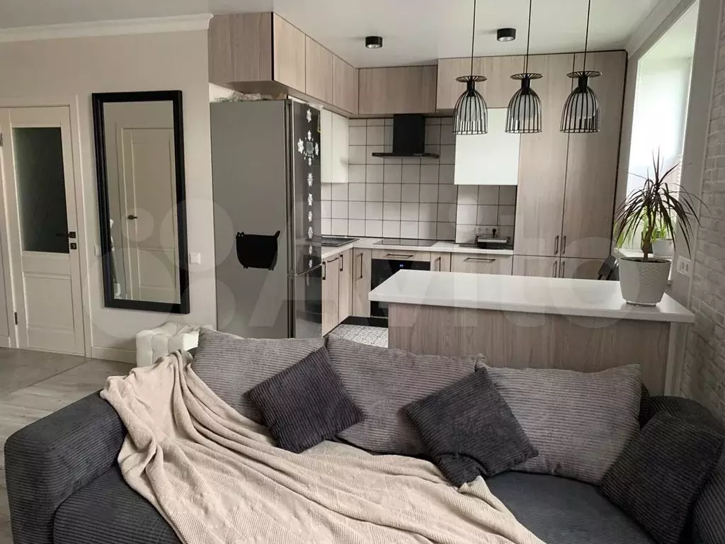 2-к. квартира, 57 м, 2/5 эт. - Фото 1