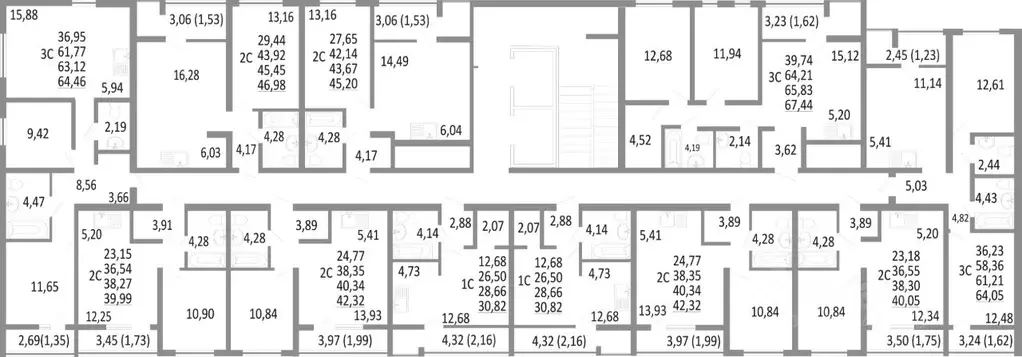 2-к кв. Свердловская область, Екатеринбург Академический мкр, 14-й ... - Фото 1