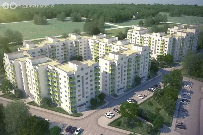 2-комнатная квартира: Бузланово, микрорайон Западный Остров, к2 (60 м) - Фото 0