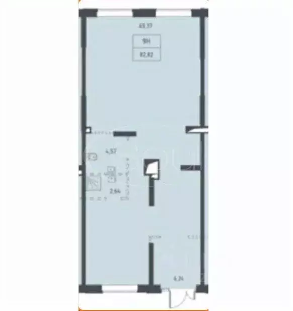 Торговая площадь в Московская область, Домодедово городской округ, с. ... - Фото 2