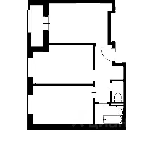 2-к кв. Санкт-Петербург Яхтенная ул., 37 (40.6 м) - Фото 2