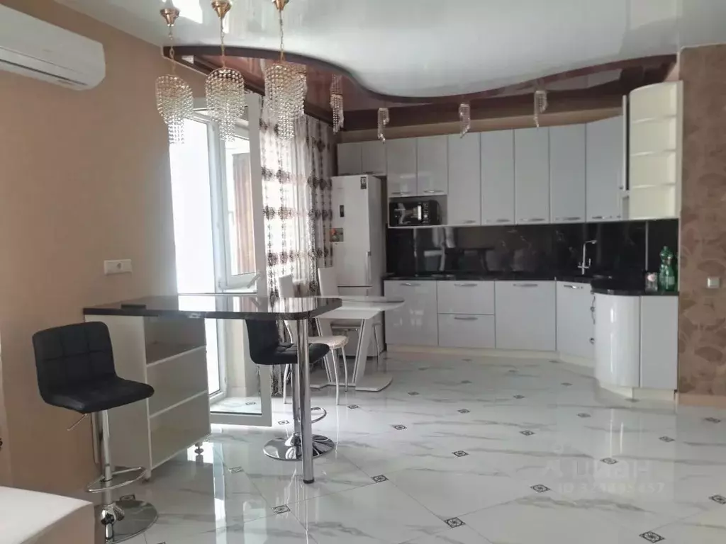 1-к кв. Ростовская область, Ростов-на-Дону Береговая ул., 61/1Б (48.0 ... - Фото 1